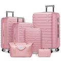 Azor 6-Piece Hardside Set, Suitcases + Duffel Bags, Complete Kit