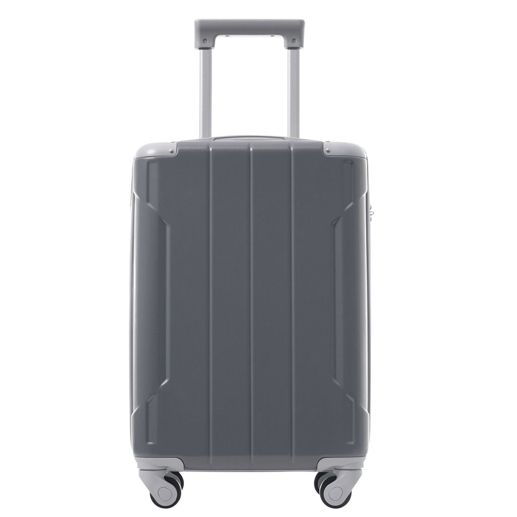 Azor Black & Brown Luggage Set, Timeless Travel Style, TSA Lock