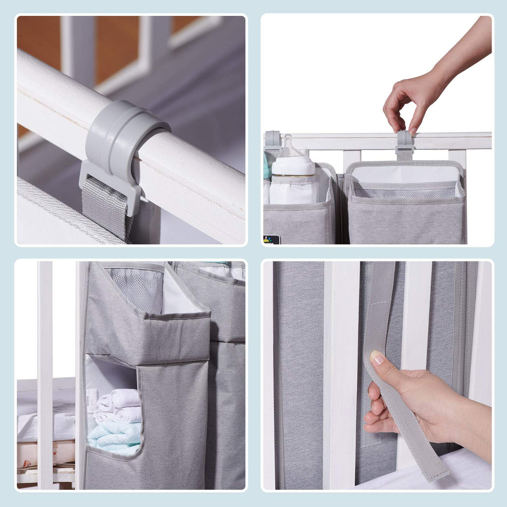 Azor Baby Diaper Caddy With Dividers