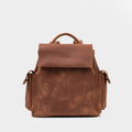 Azor The Backpack Kit — leather backpack with packing cubes and RFID wallet