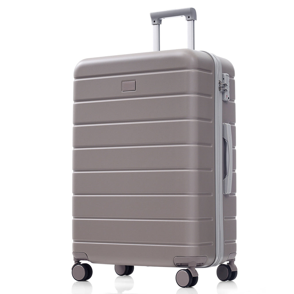 Azor Blue PC Luggage Set, Lightweight Travel Trio, TSA Lock