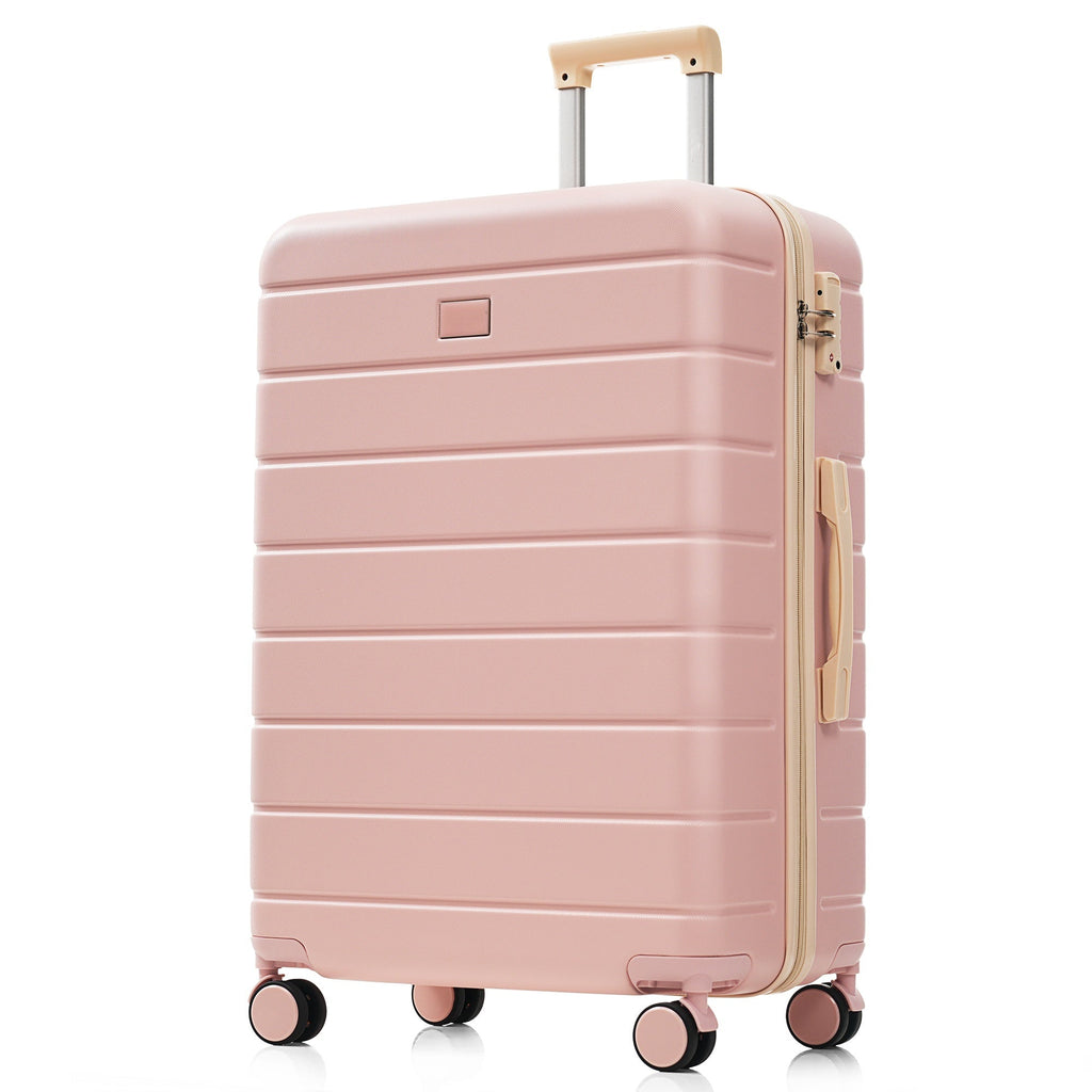 Azor Blue PC Luggage Set, Lightweight Travel Trio, TSA Lock