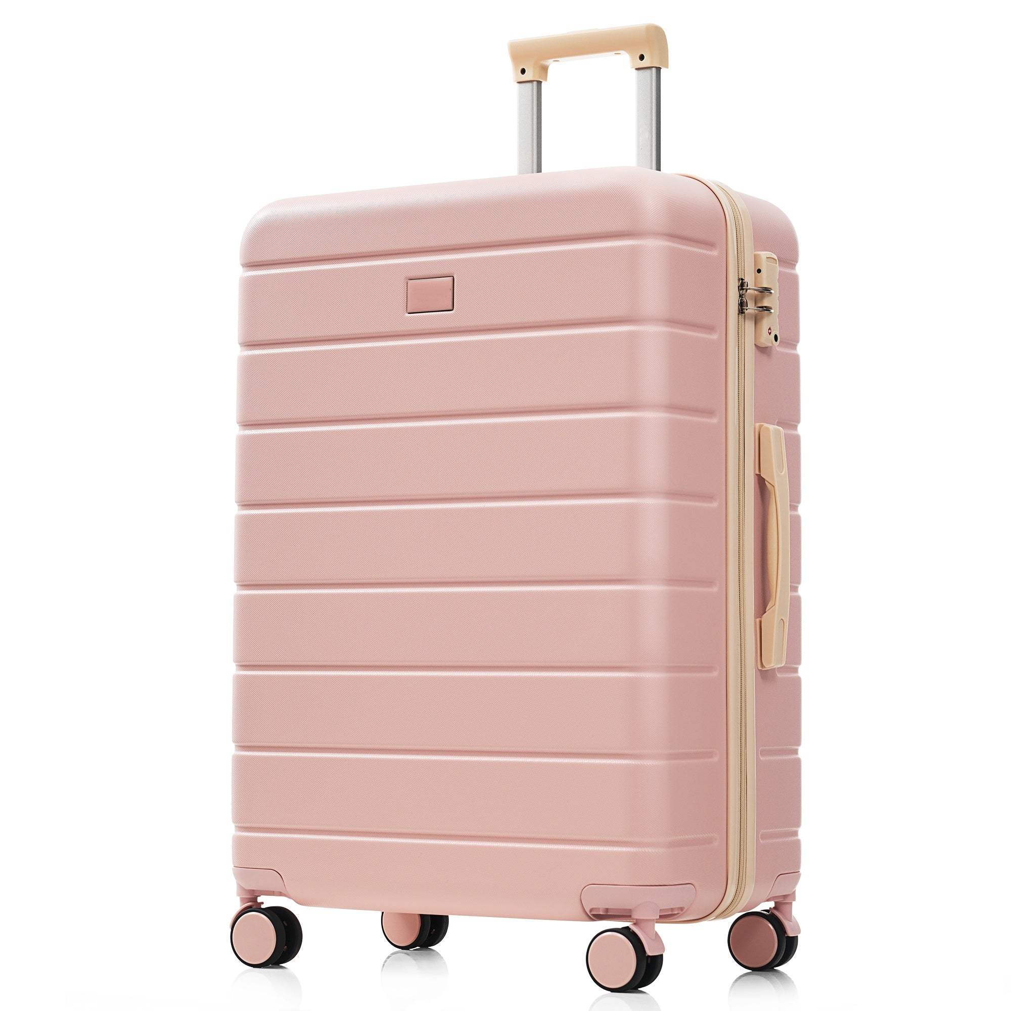 Azor Blue PC Luggage Set, Lightweight Travel Trio, TSA Lock