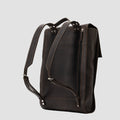 Azor Leather Backpack — Metropolian (Dark Brown)