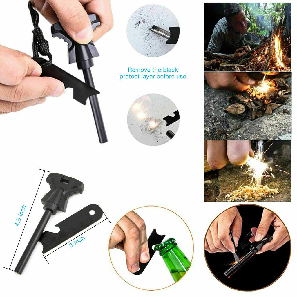 Azor 14 In 1 Outdoor Emergency Survival And Safety Gear Kit